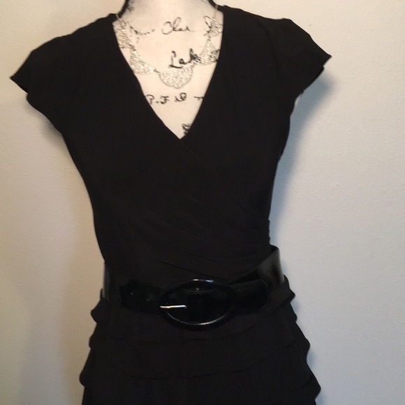 Adrianna Papell Belted Dress - Picture 2 of 5